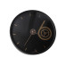 Настінні годинники пластикові Optima DESIGN, чорні - O52110 Optima