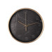 Часы настенные металлические Optima MARBLE, черный мрамор - O52091 Optima