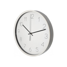 Часы настенные пластиковые Optima BURO, белые