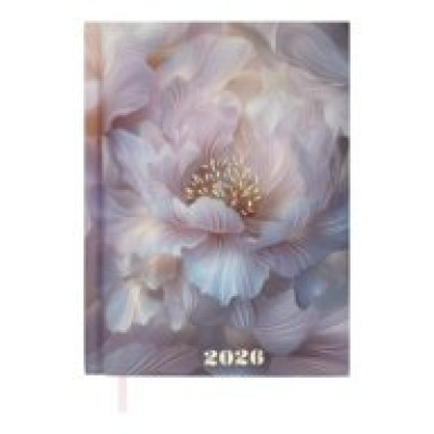 Щоденник дат. поліграфічний NOVEL 2026, A5, пудровий BM.2103-57