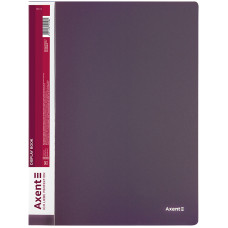 Дисплей-книга Axent 1060-11-A, A4, 60 файлов, сливовая