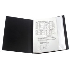 Дисплей-книга 80 файлів, чорна