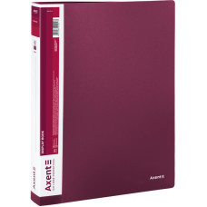 Дисплей-книга Axent 1060-04-A, А4, 60 файлов, бордовая