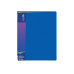 Папка пластиковая с 40 файлами, синяя - E30604-02 Economix