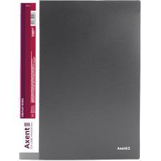 Дисплей-книга Axent 1020-03-A, А4, 20 файлов, серая