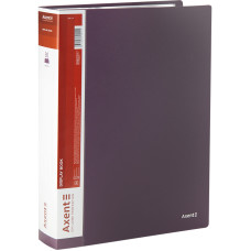 Дисплей-книга Axent 1280-11-A, A4, 80 файлов, сливовая