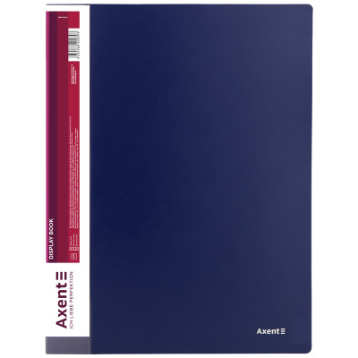 Дисплей-книга Axent 1040-02-A, А4, 30 файлов, синяя - 1040-02-A Axent