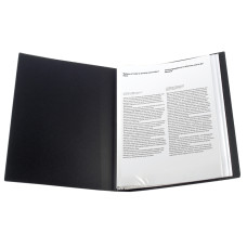 Дисплей-книга 40 файлів, чорна