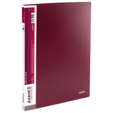 Дисплей-книга Axent 1010-04-A, А4, 10 файлов, бордовая