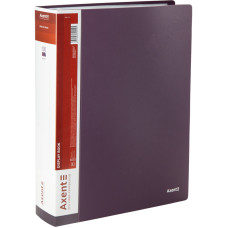 Дисплей-книга Axent 1200-11-A, A4, 100 файлов, сливовая