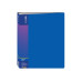 Папка пластиковая с 60 файлами, синяя - E30606-02 Economix