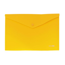 Папка-конверт А4 непрозрачная на кнопке, фактура апельсин, ассорти