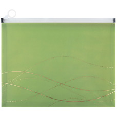 Папка на молнии zip-lock, А4 Waves-3