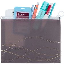 Папка на молнии zip-lock, А5+, Waves-4