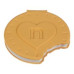Блокнот COOKIE, 90х87мм, 80 арк., нелінований, ароматизована Soft touch обкладинка, KIDS Line