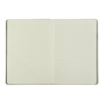 Книга записна ETALON 125*195, 96 арк., линия, обкл. штучна шкіра, білий BM.291260-12