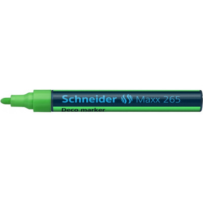 Маркер крейдяний SCHNEIDER MAXX 265 2-3 мм, салатовий - S126511 Schneider