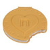 Блокнот COOKIE, 90х87мм, 80 арк., нелінований, ароматизована Soft touch обкладинка, KIDS Line