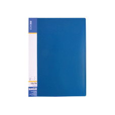 Папка-скоросшиватель А4 пластиковая CLIP А, синяя