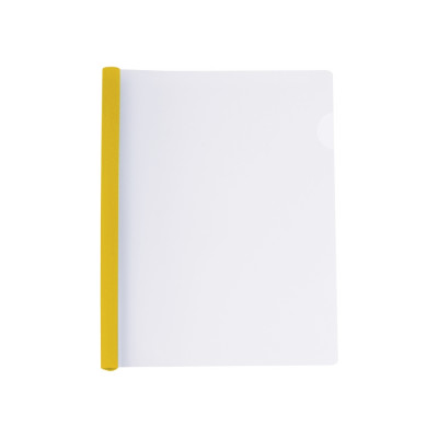 Папка А4 Economix з планкою-затиском 6 мм (2-35 аркушів), жовта - E31204-05 Economix