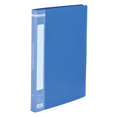Папка пластиковая с скоросшивателем, A4, синяя - BM.3407-02 Buromax