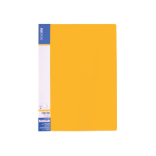 Папка-скоросшиватель А4 пластиковая CLIP А, желтая