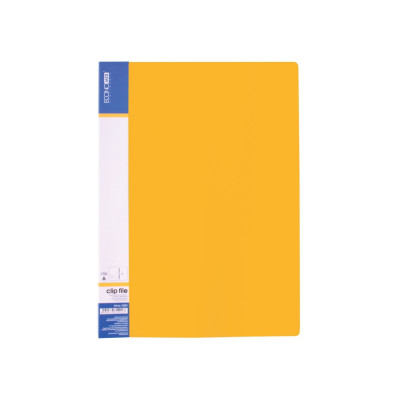 Папка-швидкозшивач А4 з пружинним механізмом Economix CLIP A, жовта - E31201-05 Economix