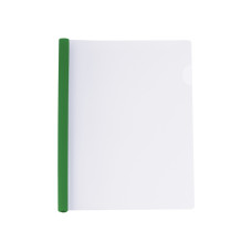 Папка А4 Economix з планкою-затиском 10 мм (2-65 аркушів), зелена