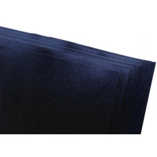 Переплетный материал (бумвинил), т.синий в листах, м2