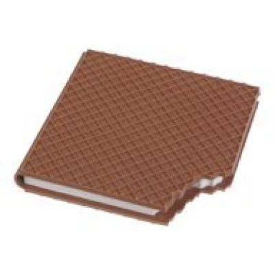 Блокнот WAFFLE, 90х90мм, 80 арк., нелінований, ароматизована Soft touch обкладинка, KIDS Line