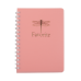 Тетрадь для записей FAVOURITE, PASTEL, А6, 80 л., клетка, пластиковая обложка, розовая - BM.24652154-10 Buromax