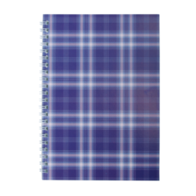 Зошит для записів SHOTLANDKA, А5, 48 л., клітка, картонна обкладинка, фіолетова - BM.2591-07 Buromax