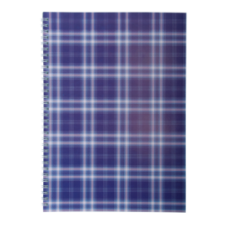 Зошит для записів SHOTLANDKA, А4, 48 л., клітка, картонна обкладинка, фіолетова