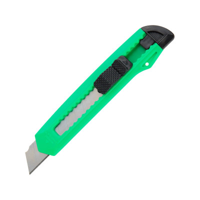 Нож канцелярский, 18 мм, зеленый - D6526 Axent