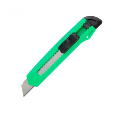 Нож канцелярский Axent Delta D6526, лезвие 18 мм, зеленый