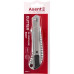 Нож канцелярский, метал. (Al), 18 мм, авто-фиксатор - 6902-A Axent