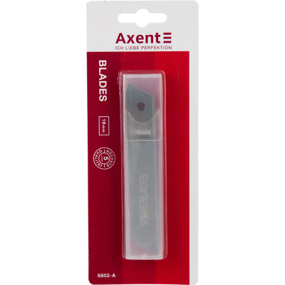 Лезвия для канцелярских ножей Axent 6802-A, 18 мм - 20789 Axent
