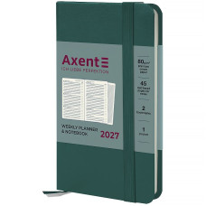 Щотижневик 2027 Pocket Strong, 90*150, малахітовий