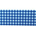 Лента клейкая упаковочная 48 мм х 20 м Optima, Tartan синяя - O45362 Optima