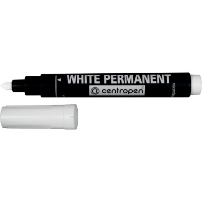 Маркер Permanent White 8586 2.5 мм белый - 8586/11 Centropen