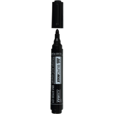 Маркер водост., черный, JOBMAX, 2-4 мм, масляная основа - BM.8703-01 Buromax