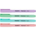 Маркер Highlighter Pastel 2533-A, 2-4 мм кл., набір з 4-х - 2533-40-A Axent