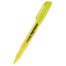 Маркер Highlighter D2503, 2-4 мм клиноп. жовтий