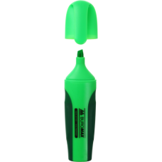 Текст-маркер NEON, зелений, 2-4 мм, з рез.