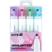 Маркер Highlighter, Kite Creative Pastel Colors, набор 4-х K24-1145-4