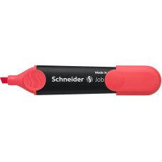 Маркер текстовыделитель SCHNEIDER JOB 1-4,5 мм, красный