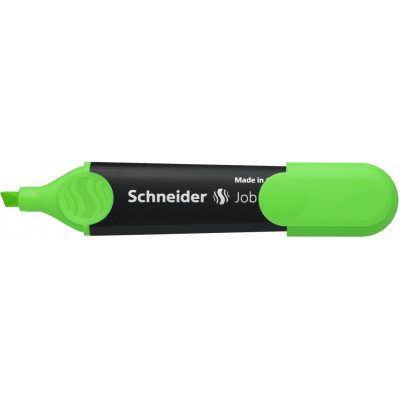 Маркер текстовыделитель SCHNEIDER JOB 1-4,5 мм, зеленый - S1504 Schneider