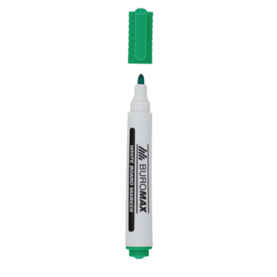 Маркер для магнітних дошок, зелений - BM.8800-04 Buromax