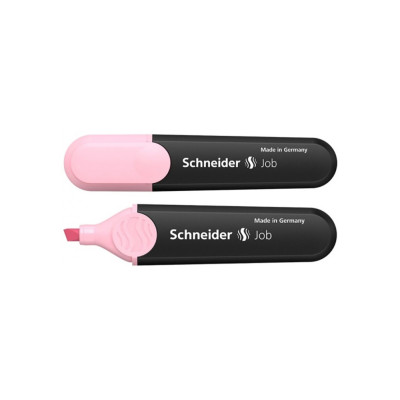 Маркер текстовий SCHNEIDER JOB 150, пастельно рожевий - S1529 Schneider