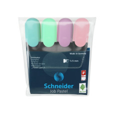 Набір маркерів текстових 4 кольори Schneider Pastel JOB S115098 10шт/уп